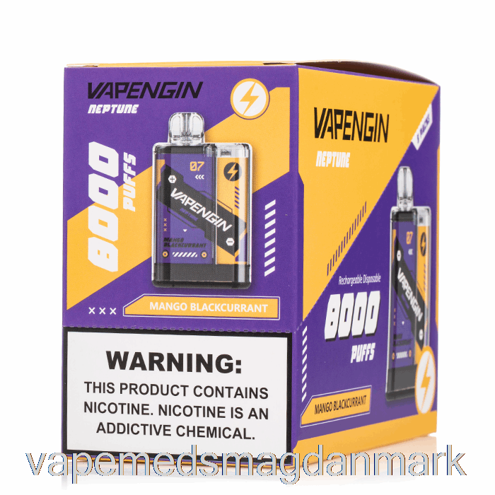 Engangs Vape Danmark [5-pak] Vapengin Neptune 8000 Engangs